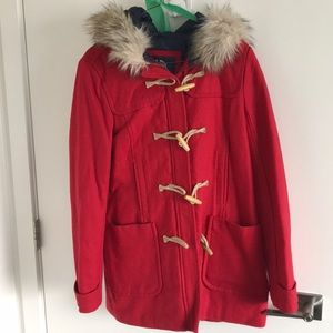 American Eagle wool blend coat